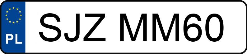 Numer rejestracyjny SJZ MM60 posiada PORSCHE Panamera MR`16 E6 Turbo Aut. - SJZMM60 Numer rejestracyjny SJZ MM60 posiada PORSCHE Panamera MR`16 E6 Turbo Aut. - SJZMM60