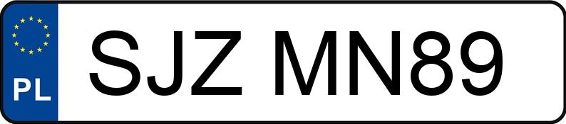 Numer rejestracyjny SJZ MN89 posiada MERCEDES-BENZ CLS 350 - SJZMN89