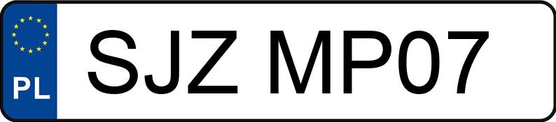 Numer rejestracyjny SJZ MP07 posiada VOLKSWAGEN Polo IV 1.2 MR`02 E4 Trendline - SJZMP07