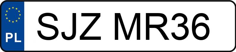 Numer rejestracyjny SJZ MR36 posiada NISSAN QASHQAI+2 - SJZMR36 Numer rejestracyjny SJZ MR36 posiada NISSAN QASHQAI+2 - SJZMR36