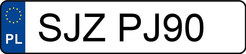 Numer rejestracyjny SJZ PJ90 posiada SEAT LEON ST - SJZPJ90 Numer rejestracyjny SJZ PJ90 posiada SEAT LEON ST - SJZPJ90