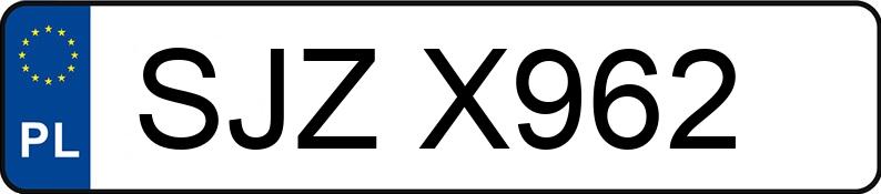 Numer rejestracyjny SJZ X962 posiada RENAULT Megane Coupe 2.0 MR`95 Megane Coupe 2.0 MR`95 - SJZX962