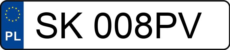 Numer rejestracyjny SK 008PV posiada BMW 650 - SK008PV