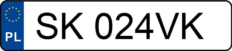 Numer rejestracyjny SK 024VK posiada VOLKSWAGEN GOLF - SK024VK Numer rejestracyjny SK 024VK posiada VOLKSWAGEN GOLF - SK024VK