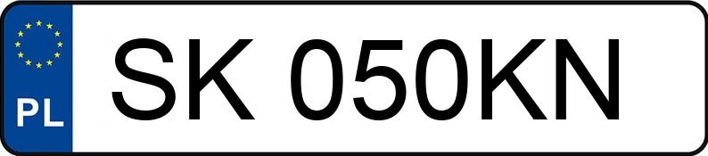 Numer rejestracyjny SK 050KN posiada TOYOTA COROLLA - SK050KN