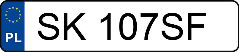 Numer rejestracyjny SK 107SF posiada CITROEN C5 2.2 HDI - SK107SF