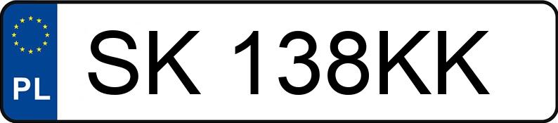 Numer rejestracyjny SK 138KK posiada BMW 318I - SK138KK Numer rejestracyjny SK 138KK posiada BMW 318I - SK138KK