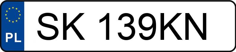 Numer rejestracyjny SK 139KN posiada SKODA PRAKTIK - SK139KN