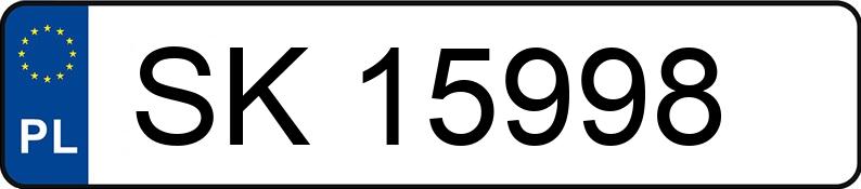 Numer rejestracyjny SK 15998 posiada RENAULT 220.12 Midlum E3 12.0t 220.12/C  - SK15998