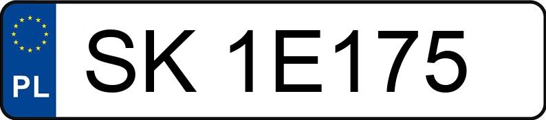 Numer rejestracyjny SK 1E175 posiada DACIA Duster Tce MR`23 E6d Journey - SK1E175 Numer rejestracyjny SK 1E175 posiada DACIA Duster Tce MR`23 E6d Journey - SK1E175