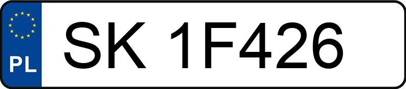 Numer rejestracyjny SK 1F426 posiada OPEL CORSA - SK1F426