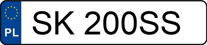 Numer rejestracyjny SK 200SS posiada AUDI A4 LIMOUSINE - SK200SS Numer rejestracyjny SK 200SS posiada AUDI A4 LIMOUSINE - SK200SS
