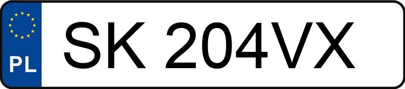 Numer rejestracyjny SK 204VX posiada VOLKSWAGEN Tiguan Allspace 2.0 TDI MR`21 E6 Tiguan Allspace 2.0 TDI MR`21 E6 - SK204VX
