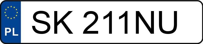 Numer rejestracyjny SK 211NU posiada RENAULT MEGANE - SK211NU Numer rejestracyjny SK 211NU posiada RENAULT MEGANE - SK211NU