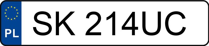 Numer rejestracyjny SK 214UC posiada MITSUBISHI Space Star 1.0 MR`15 E6 Space Star 1.0 MR`15 E6 - SK214UC
