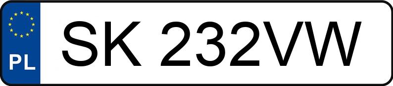 Numer rejestracyjny SK 232VW posiada VOLVO V90 - SK232VW