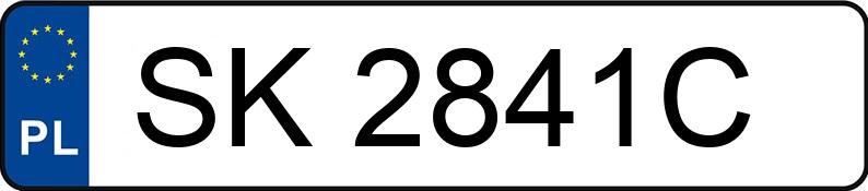 Numer rejestracyjny SK 2841C posiada SKODA OCTAVIA - SK2841C
