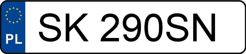 Numer rejestracyjny SK 290SN posiada BMW 420I XDRIVE - SK290SN