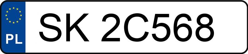 Numer rejestracyjny SK 2C568 posiada LAND ROVER RANGE ROVER - SK2C568