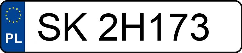 Numer rejestracyjny SK 2H173 posiada CUPRA CUPRA LEON - SK2H173