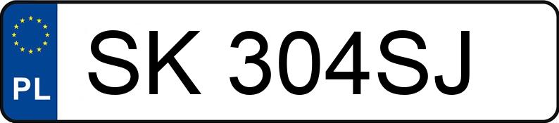 Numer rejestracyjny SK 304SJ posiada BMW 520 Diesel MR`21 E6c/d G30 xDrive Steptronic - SK304SJ