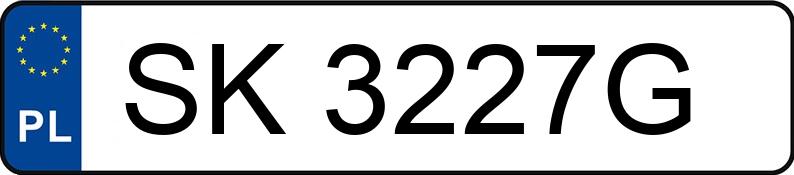 Numer rejestracyjny SK 3227G posiada BMW 520I - SK3227G