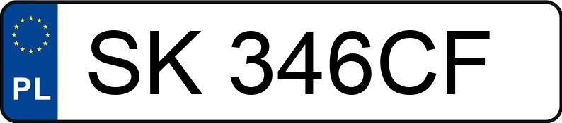 Numer rejestracyjny SK 346CF posiada OPEL ASTRA - SK346CF