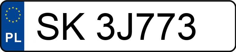 Numer rejestracyjny SK 3J773 posiada FORD TRANSIT COURIER N3P - SK3J773
