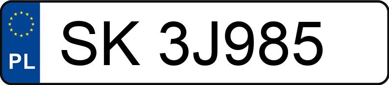 Numer rejestracyjny SK 3J985 posiada LAMAR SPRINTER/LAMAR - SK3J985