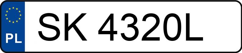 Numer rejestracyjny SK 4320L posiada RENAULT 450 Kerax E4 26.0t 450.26 6x4 - SK4320L