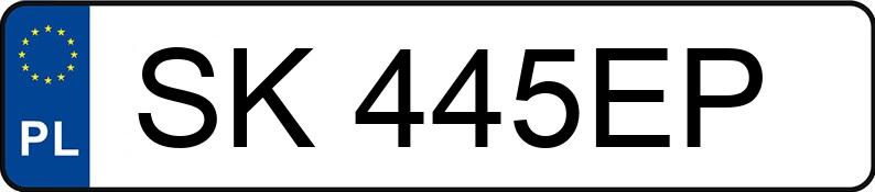 Numer rejestracyjny SK 445EP posiada HYUNDAI I30 - SK445EP Numer rejestracyjny SK 445EP posiada HYUNDAI I30 - SK445EP