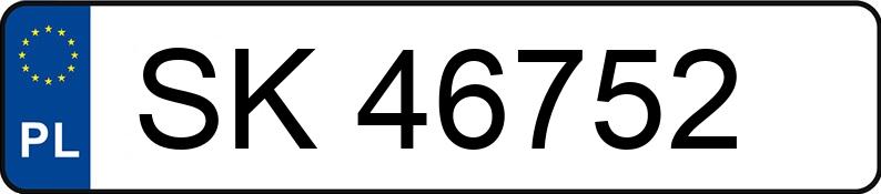 Numer rejestracyjny SK 46752 posiada FIAT UNO 899 - SK46752 Numer rejestracyjny SK 46752 posiada FIAT UNO 899 - SK46752