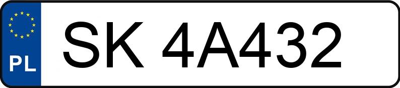 Numer rejestracyjny SK 4A432 posiada SKODA Fabia II 1.2 MR`07 E4 HTP Comfort - SK4A432 Numer rejestracyjny SK 4A432 posiada SKODA Fabia II 1.2 MR`07 E4 HTP Comfort - SK4A432