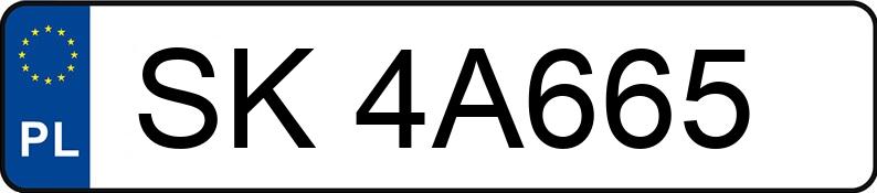 Numer rejestracyjny SK 4A665 posiada SEAT LEON - SK4A665 Numer rejestracyjny SK 4A665 posiada SEAT LEON - SK4A665