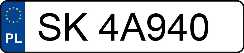 Numer rejestracyjny SK 4A940 posiada PORSCHE MACAN T - SK4A940 Numer rejestracyjny SK 4A940 posiada PORSCHE MACAN T - SK4A940