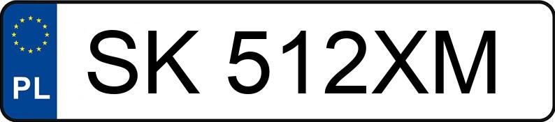 Numer rejestracyjny SK 512XM posiada TOYOTA TOYOTA COROLLA - SK512XM Numer rejestracyjny SK 512XM posiada TOYOTA TOYOTA COROLLA - SK512XM