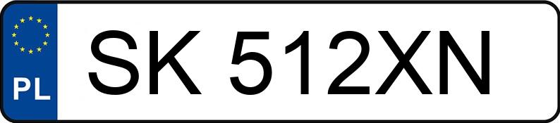 Numer rejestracyjny SK 512XN posiada FORD B-MAX - SK512XN Numer rejestracyjny SK 512XN posiada FORD B-MAX - SK512XN