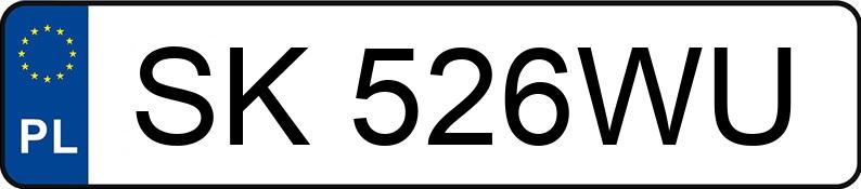 Numer rejestracyjny SK 526WU posiada MERCEDES-BENZ A 180 - SK526WU