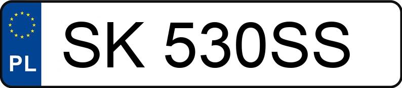 Numer rejestracyjny SK 530SS posiada PEUGEOT 206 - SK530SS Numer rejestracyjny SK 530SS posiada PEUGEOT 206 - SK530SS