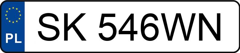 Numer rejestracyjny SK 546WN posiada BMW X4 MR`22 E6d G02 xDrive20i - SK546WN Numer rejestracyjny SK 546WN posiada BMW X4 MR`22 E6d G02 xDrive20i - SK546WN