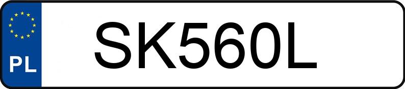 Numer rejestracyjny SK 560L posiada KEEWAY Skutery Focus 50 - SK560L