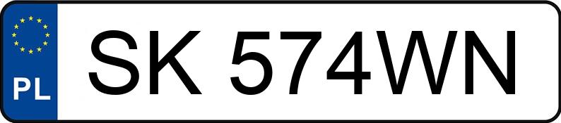 Numer rejestracyjny SK 574WN posiada BMW M 5 4.4 MR`21 E6d F90 M Competition Steptronic - SK574WN Numer rejestracyjny SK 574WN posiada BMW M 5 4.4 MR`21 E6d F90 M Competition Steptronic - SK574WN
