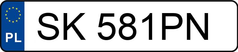 Numer rejestracyjny SK 581PN posiada KIA CEED - SK581PN