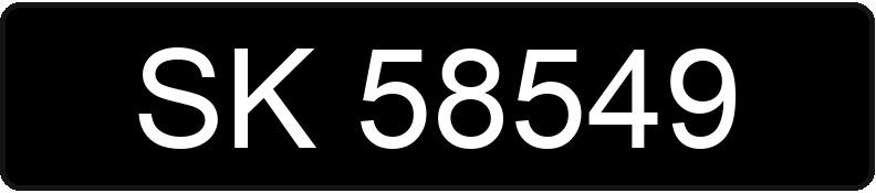 Numer rejestracyjny SK 58549 posiada PEUGEOT 106 - SK58549 Numer rejestracyjny SK 58549 posiada PEUGEOT 106 - SK58549