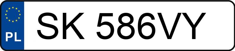 Numer rejestracyjny SK 586VY posiada TOYOTA COROLLA VERSO - SK586VY Numer rejestracyjny SK 586VY posiada TOYOTA COROLLA VERSO - SK586VY