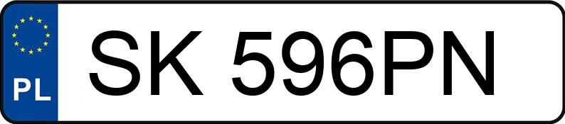 Numer rejestracyjny SK 596PN posiada SEAT Ibiza 1.9 TDI MR`02 E3 6L FR - SK596PN Numer rejestracyjny SK 596PN posiada SEAT Ibiza 1.9 TDI MR`02 E3 6L FR - SK596PN