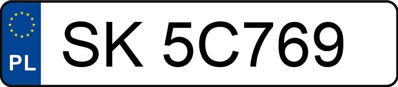 Numer rejestracyjny SK 5C769 posiada BMW 430i Coupe MR`13 E6d F32 xDrive Steptronic - SK5C769