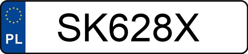 Numer rejestracyjny SK 628X posiada HONDA Turystyczne NT 1100 - SK628X