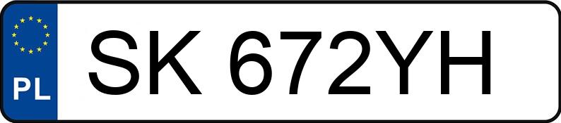 Numer rejestracyjny SK 672YH posiada JEEP CHEROKEE - SK672YH Numer rejestracyjny SK 672YH posiada JEEP CHEROKEE - SK672YH