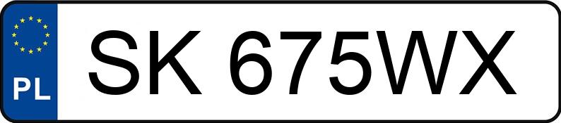 Numer rejestracyjny SK 675WX posiada HYUNDAI TUCSON - SK675WX